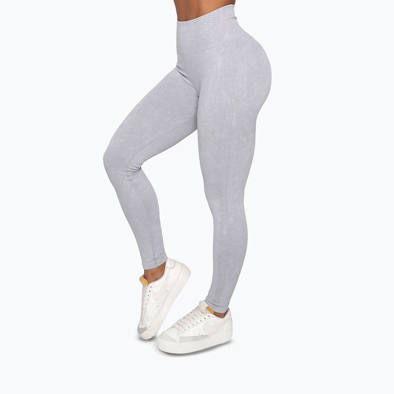Dámské tréninkové legíny GymBeam Lift grey 4