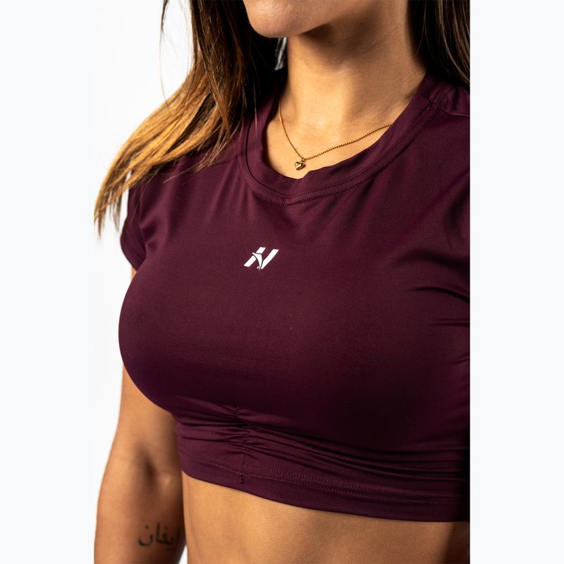 Dámské tréninkové tílko NEBBIA Strong Beauty dark red 6