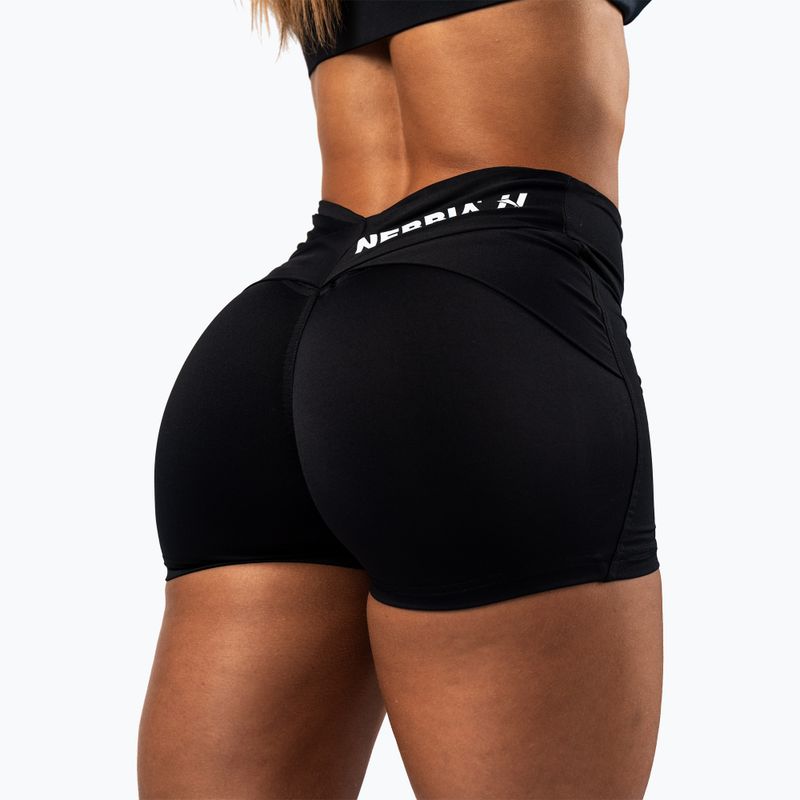 Dámské tréninkové šortky NEBBIA Strong Beauty black 3