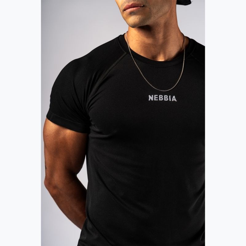 Pánské tréninkové tričko NEBBIA Power black 4