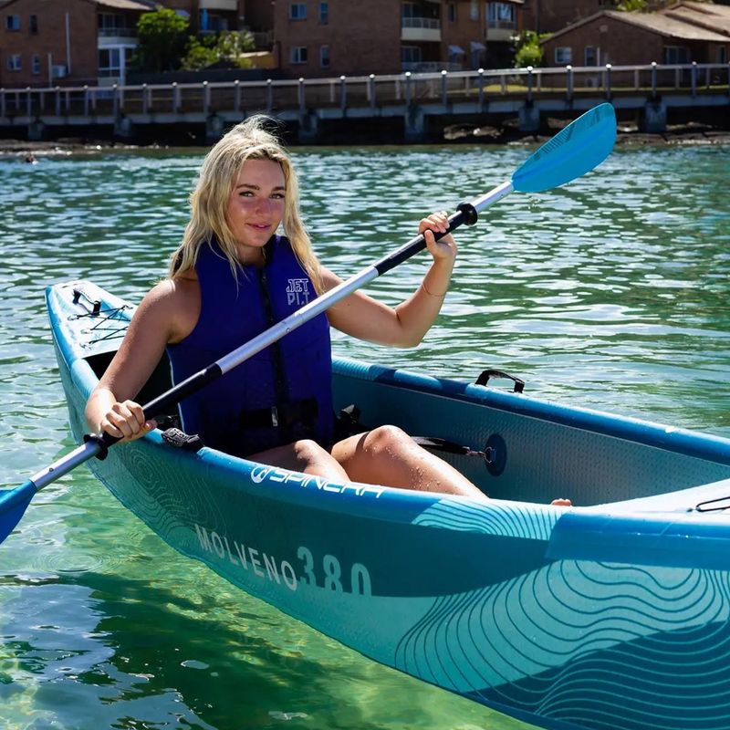Nafukovací kajak pro 1 osobu SPINERA Molveno 380 teal/white/grey 7