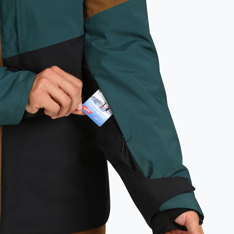 Pánská lyžařská bunda Kilpi Killyan dark green 5
