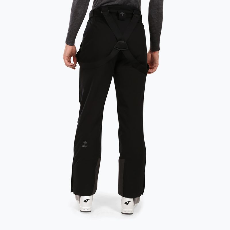 Pánské lyžařské kalhoty Kilpi Mimas black 2