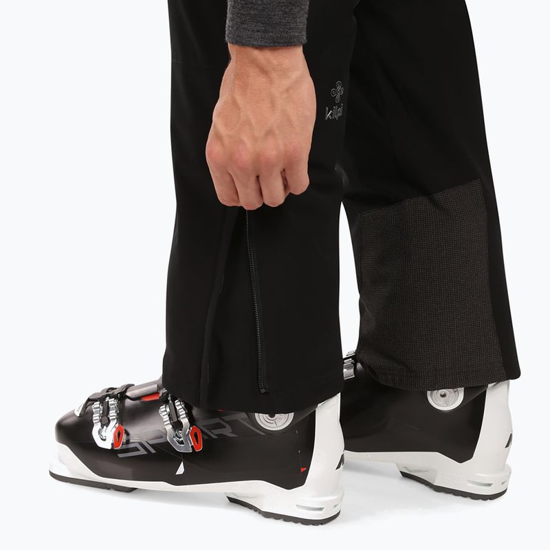 Pánské lyžařské kalhoty Kilpi Mimas black 4