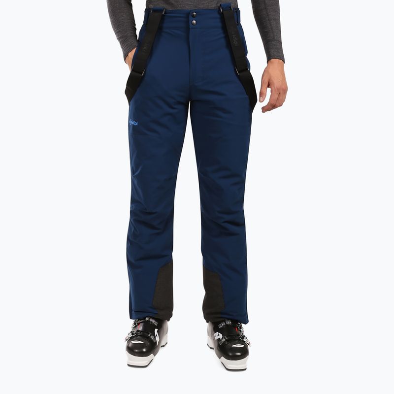Pánské lyžařské kalhoty Kilpi Mimas dark blue