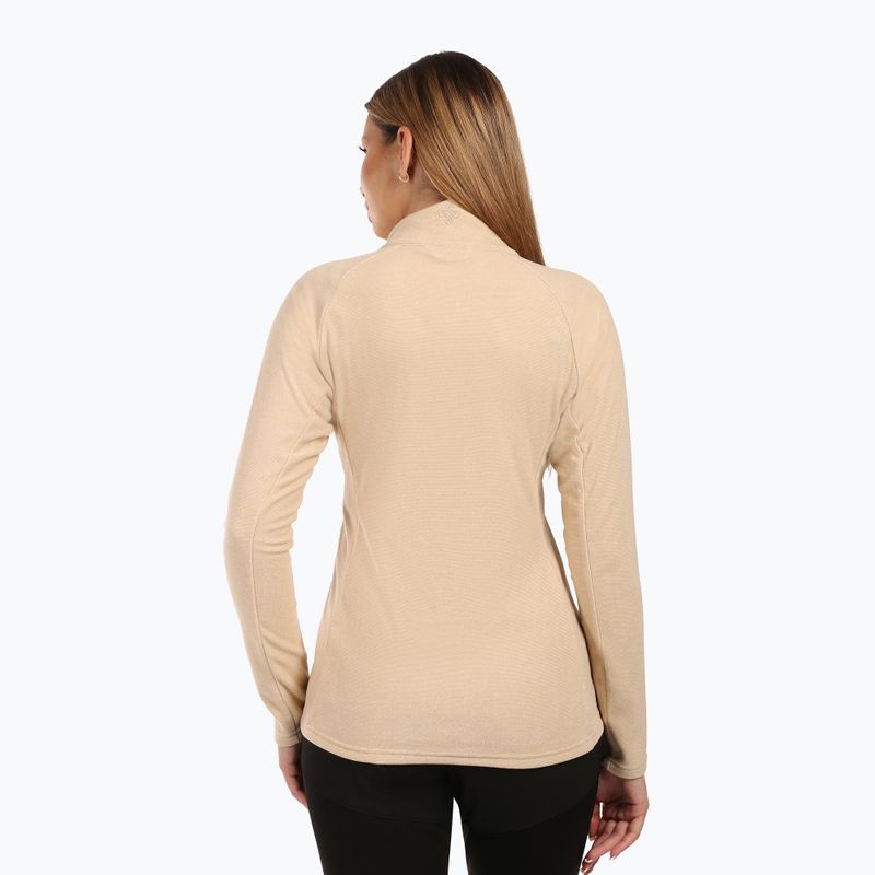 Dámská lyžařská mikina Kilpi Almeri beige 2