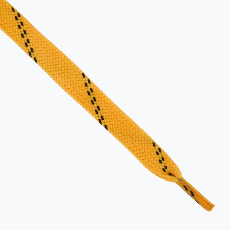 Tkaničky do bruslí Tempish Hockey Waxed yellow 2