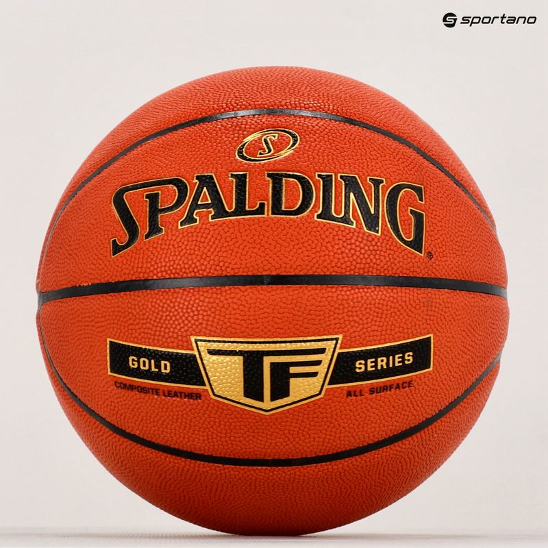 Basketbalový míč Spalding TF Gold Sz7 76857Z velikost 7 5