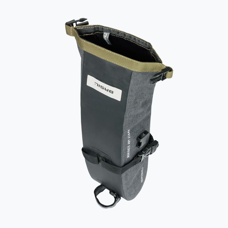 Podsedlová brašna na kolo Basil Navigator Storm 1,5 l grey/black 5