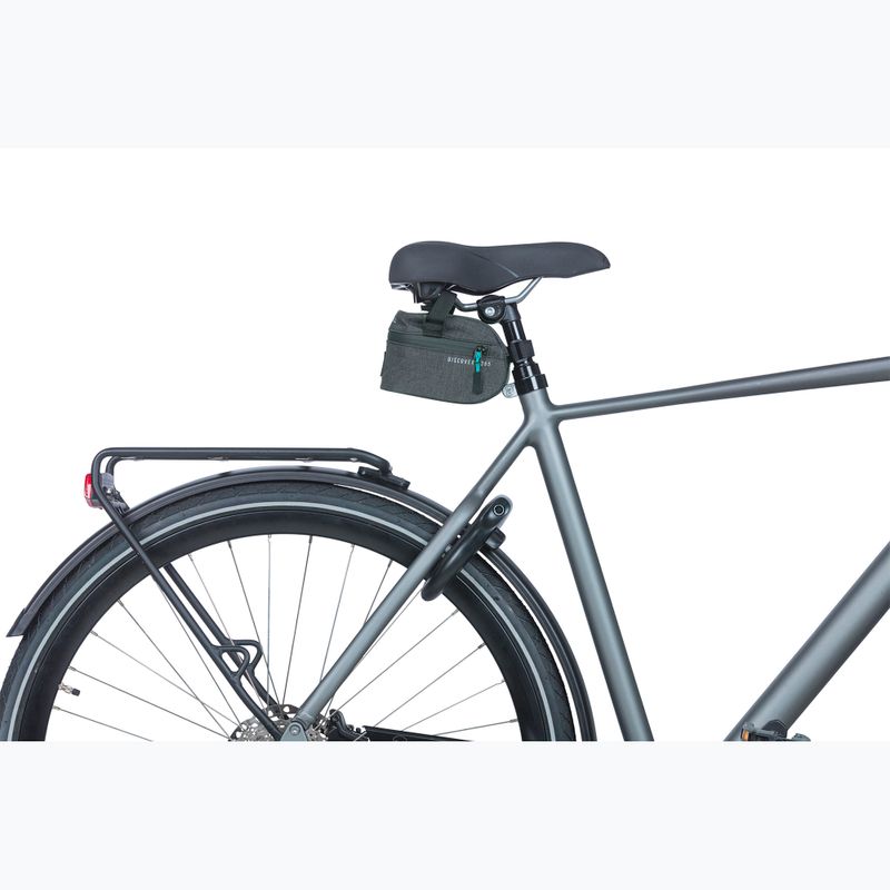 Brašna pod sedlo Basil Discovery 365D 1 l black melee bike bag 5
