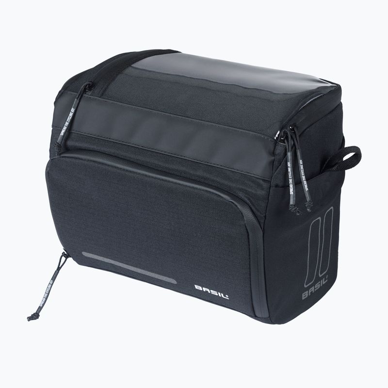 Basil Move Brašna na řídítka + adaptérová deska KF 7-8 l black 2