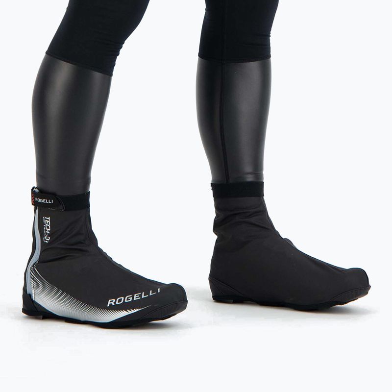 Návleky na cyklistické boty Rogelli Fiandrex black 2