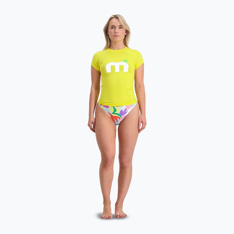 Dámské plavecké tričko Mistral Miami Lycra yellow 2