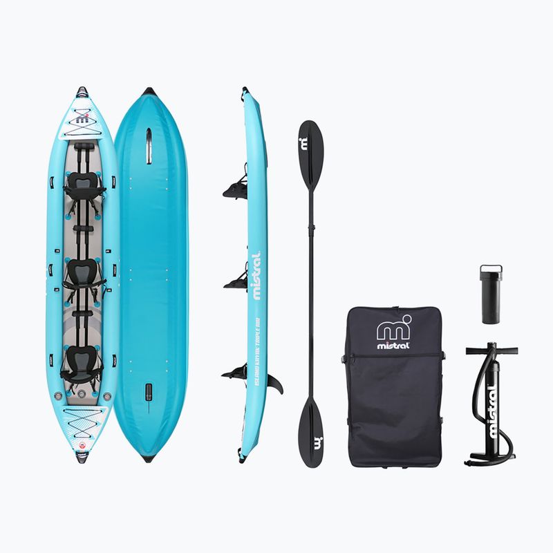 Nafukovací kajak pro 3 osoby Mistral Island Triple Air 470 cm