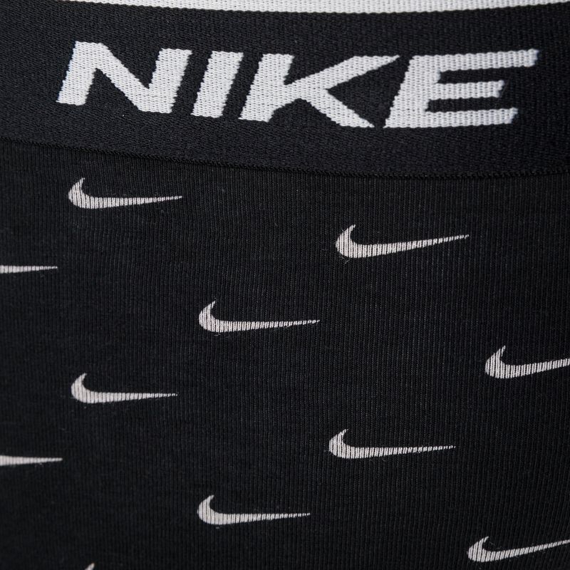 Pánské boxerky Nike Everyday Cotton Stretch Trunk 3Pk UB1 swoosh print/grey/uni blue 10