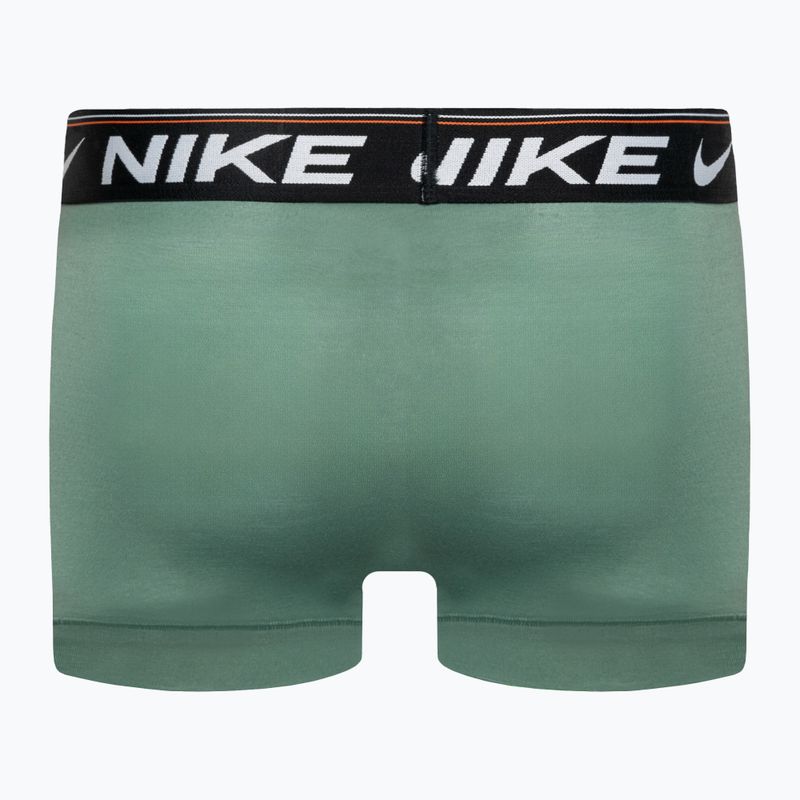 Pánské boxerky Nike Dri-FIT Ultra Comfort Trunk 3 páry tyrkysová/černá/oranžová 5