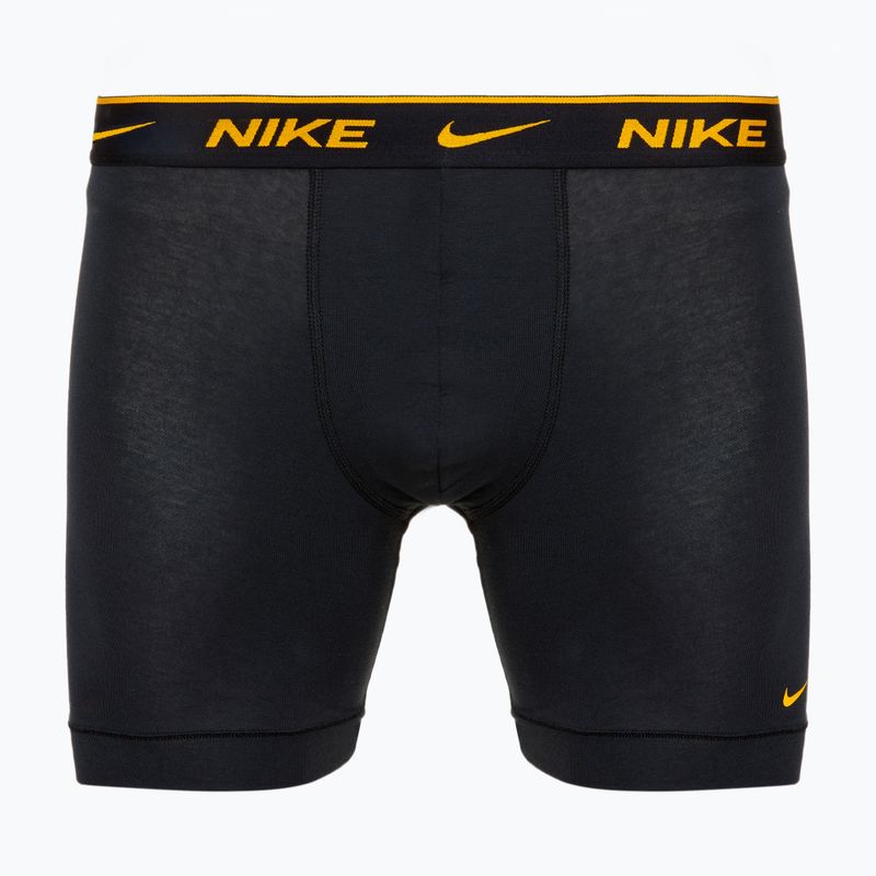 Pánské boxerky Nike Everyday Cotton Stretch 3 páry black/gold/black 4