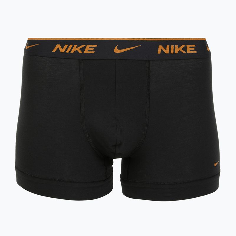 Pánské boxerky Nike Everyday Cotton Stretch Trunk 3 páry light crimson/midnight navy/black 4