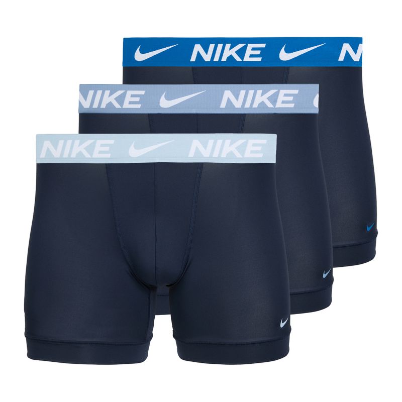 Pánské boxerky Nike Dri-Fit Essential Micro 3 pairs petrol