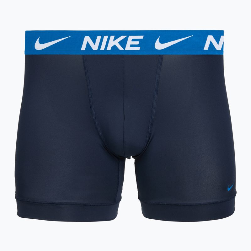 Pánské boxerky Nike Dri-Fit Essential Micro 3 pairs petrol 4