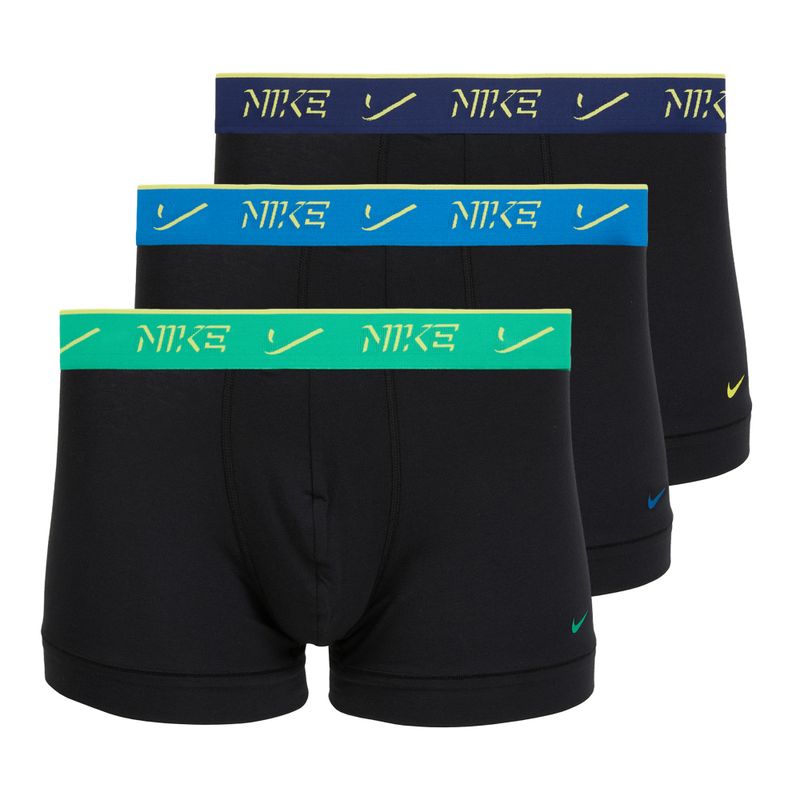 Pánské boxerky Nike Cotton Stretch Trunk 3 pairs herd
