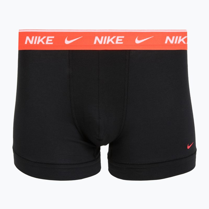 Pánské boxerky Nike Cotton Stretch Trunk 2 pairs onyx 2