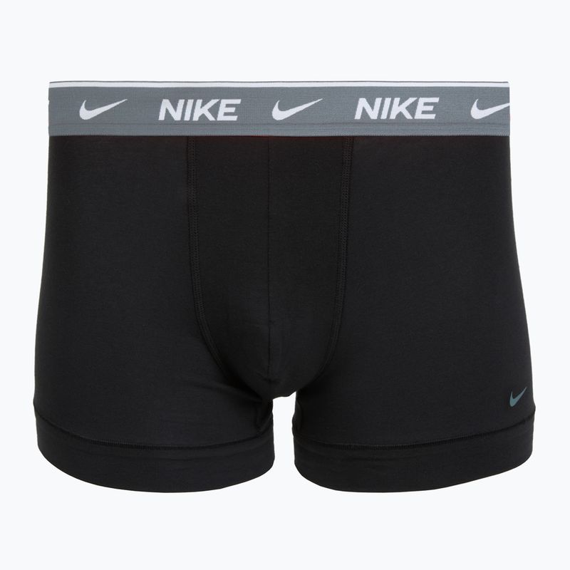 Pánské boxerky Nike Cotton Stretch Trunk 2 pairs onyx 3