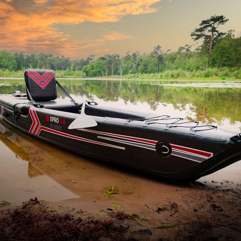 Kajak/SUP hybrid pro 1 osobu Pure4Fun Dual Purpose černý P4F160040 19