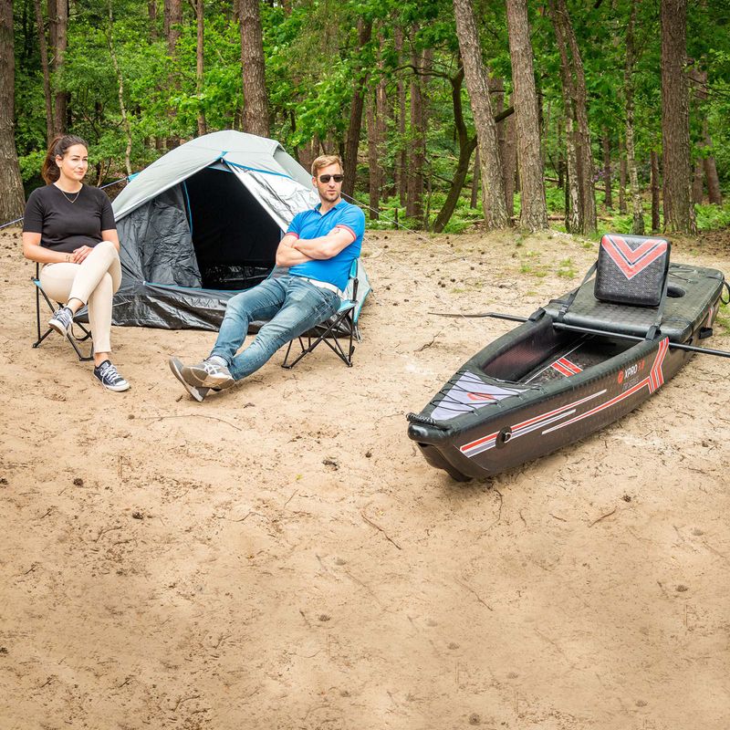 Kajak/SUP hybrid pro 1 osobu Pure4Fun Dual Purpose černý P4F160040 22