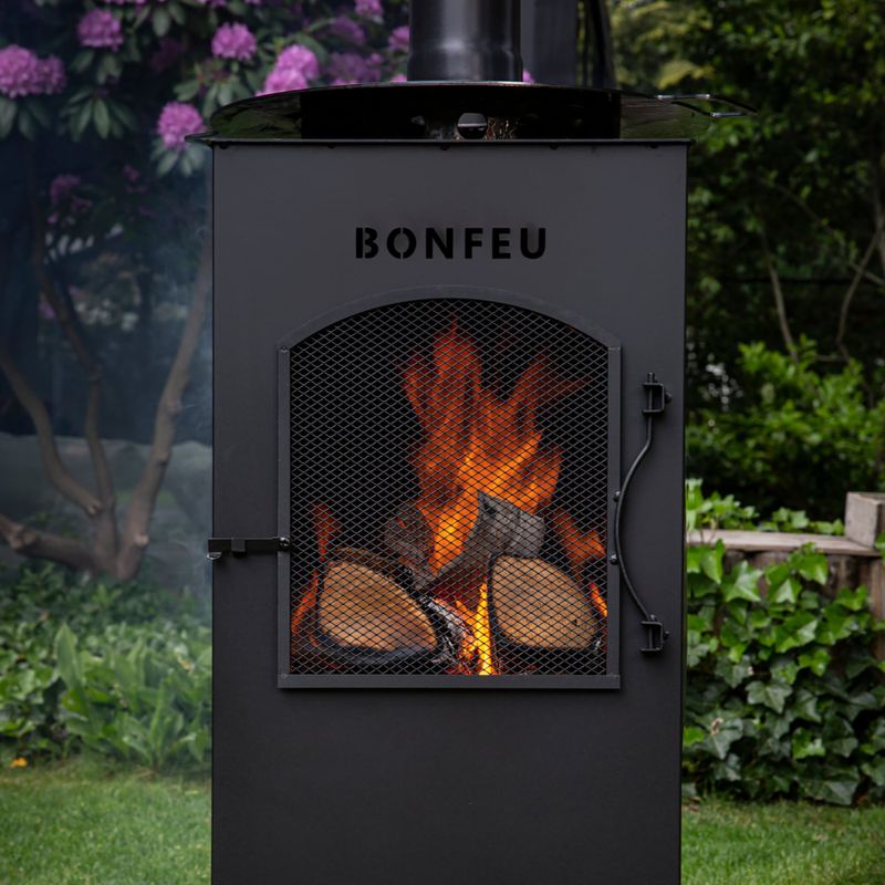 Zahradní krb BonFeu BonCarré black 10
