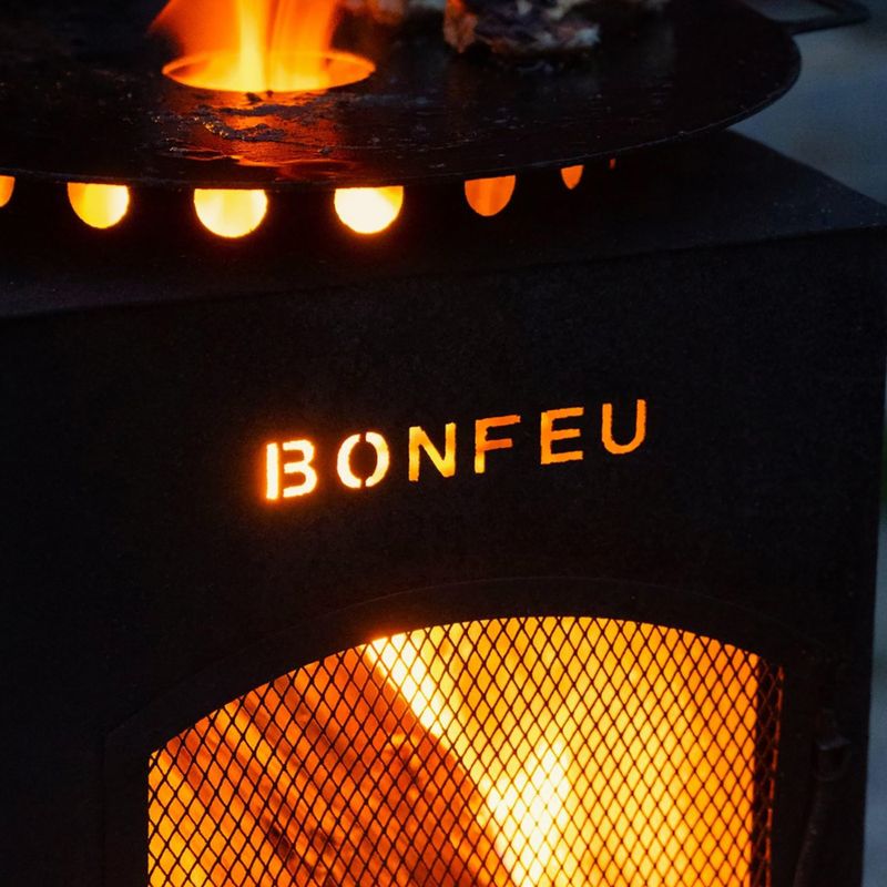 Zahradní krb BonFeu BonCarré black 13