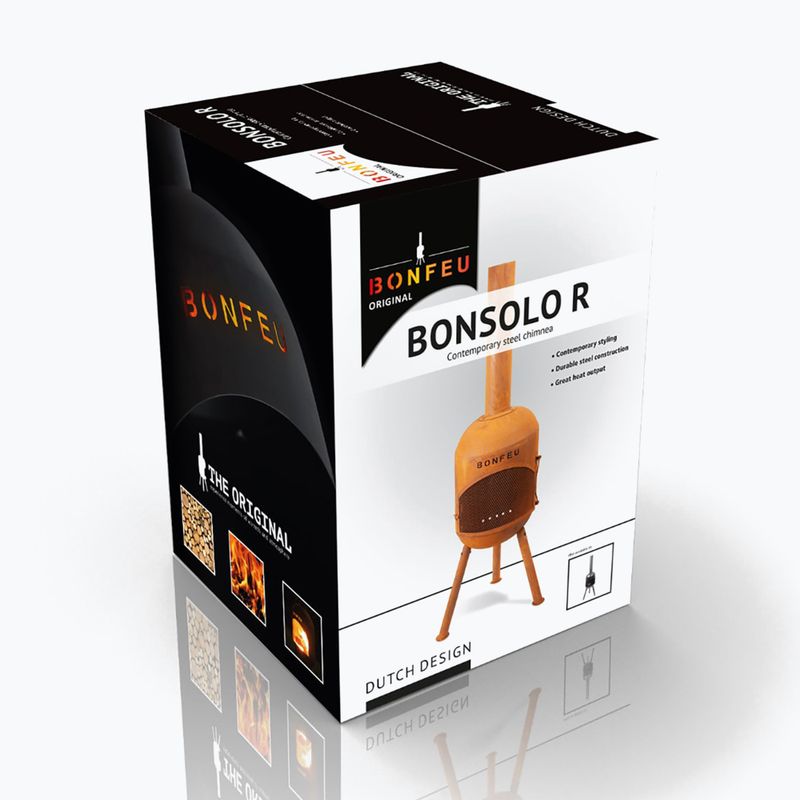 Zahradní krb BonFeu Bonsolo corten 7