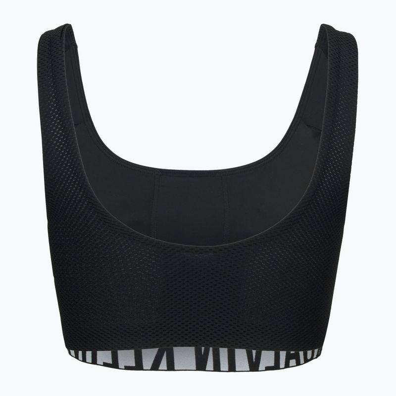 Fitness podprsenka Calvin Klein LVGWS5K149 Intense Power Medium Mesh black 2