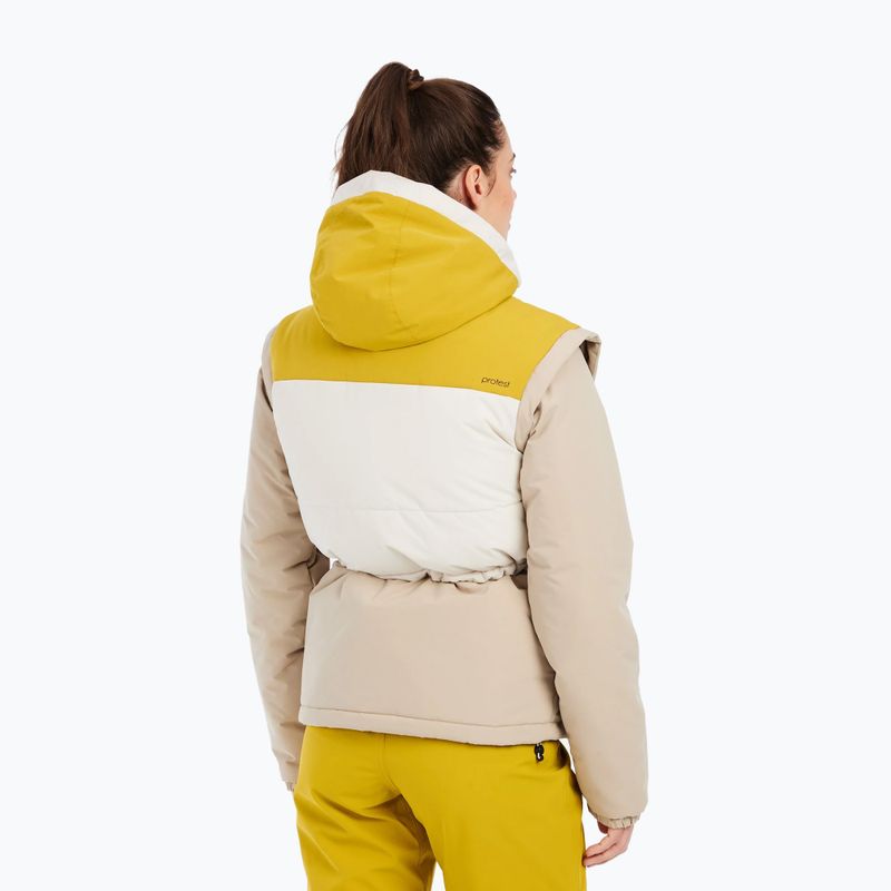 Dámská snowboardová bunda Protest Prtrush oliveoil green 3