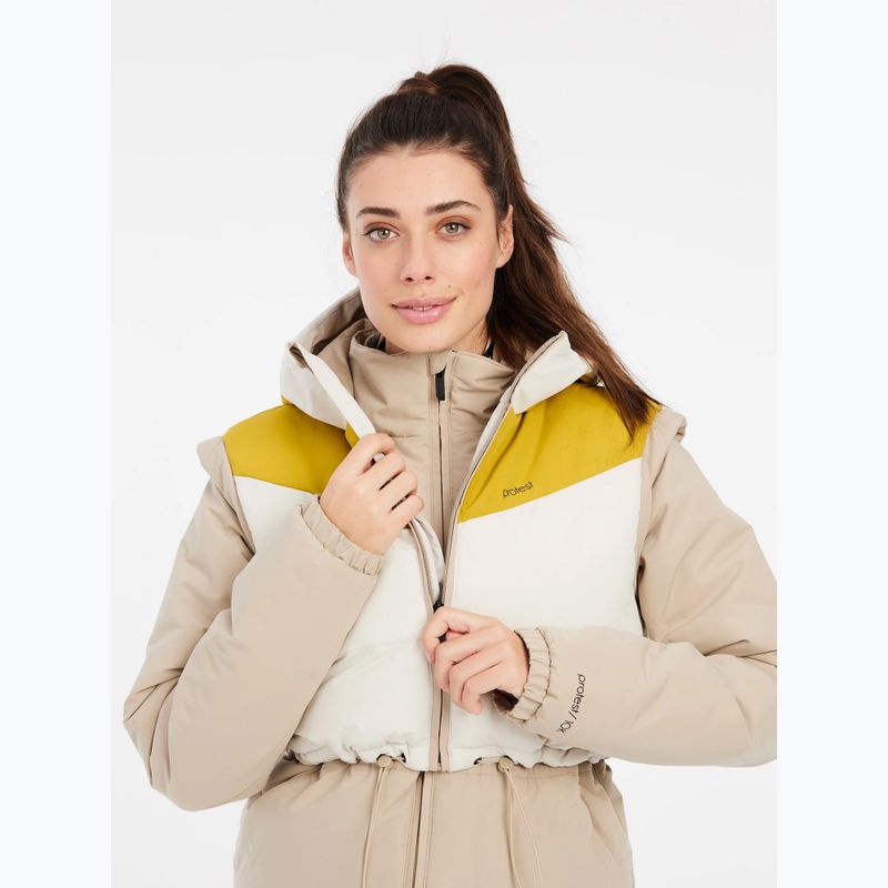 Dámská snowboardová bunda Protest Prtrush oliveoil green 6
