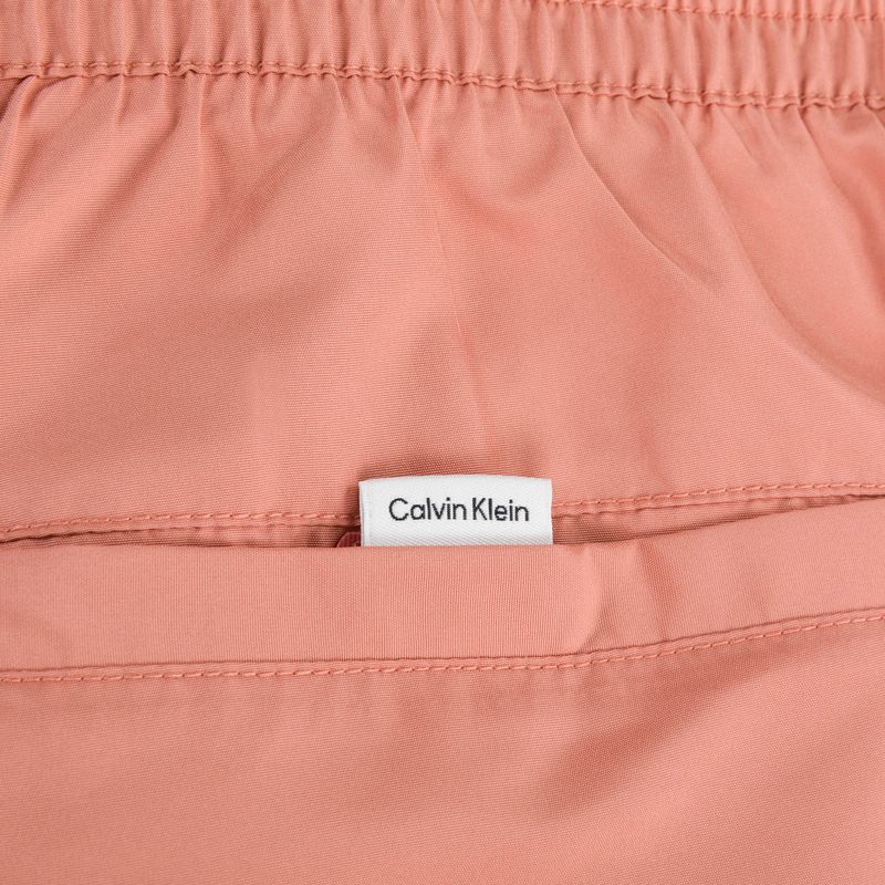 Pánské plavecké šortky Calvin Klein Medium Drawstring růžové 4