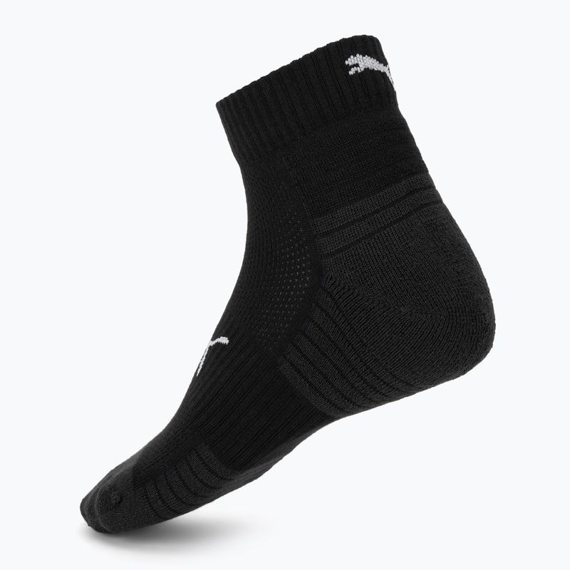 Ponožky PUMA Sport Cushioned Quarter 2 pairs black 2