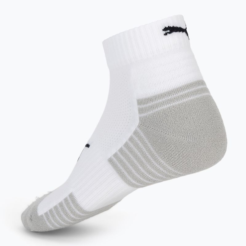 Ponožky PUMA Sport Cushioned Quarter 2 pairs white 2