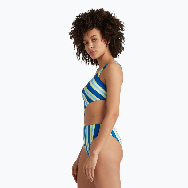 Dámské jednodílné plavky O'Neill Poppy blue towel stripe 4