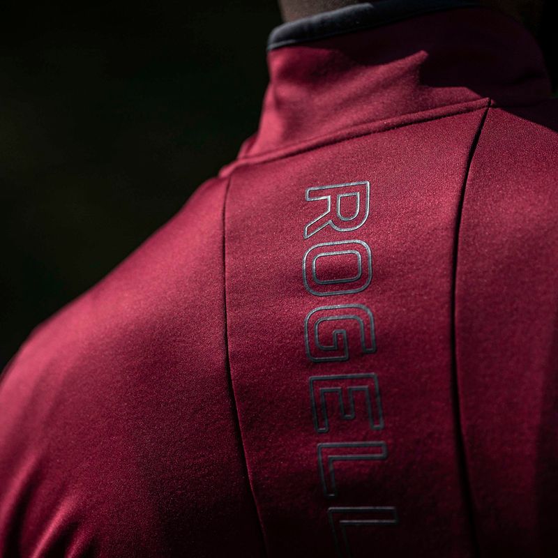 Pánská cyklistická bunda Rogelli Essential Winter burgundy 10