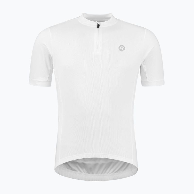 Pánský cyklistický dres Rogelli Core white 3