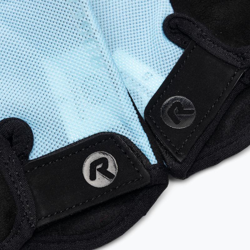 Dámské cyklistické rukavice Rogelli Core light blue 5