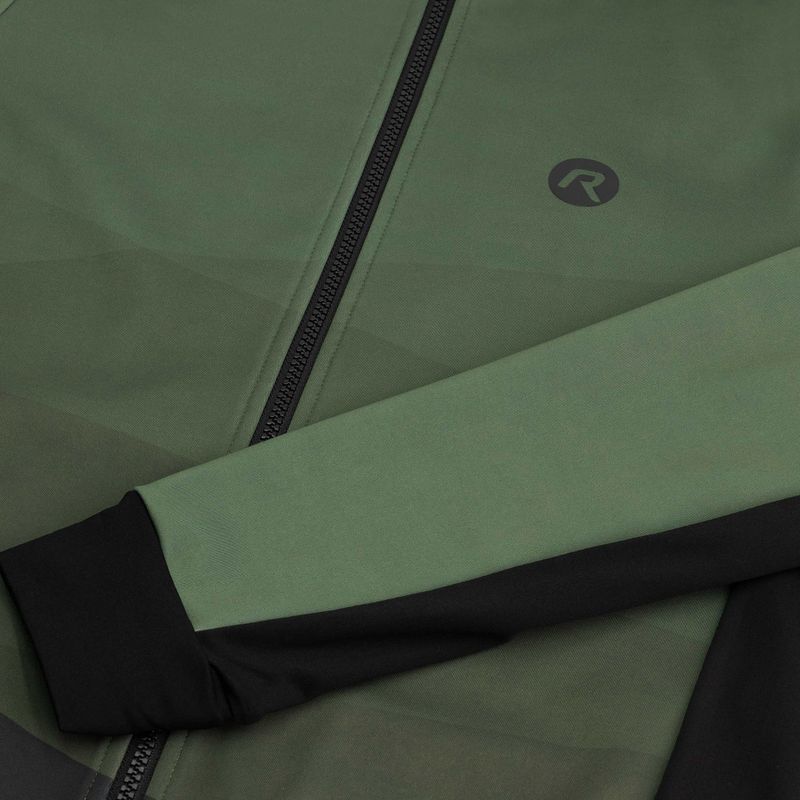 Pánská cyklistická bunda Rogelli Tarax Winter Jacket army green 6