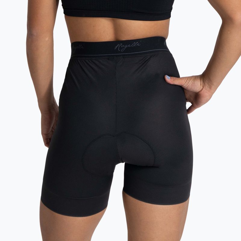 Dámské cyklistické boxerky Rogelli Prime Boxer W black 8