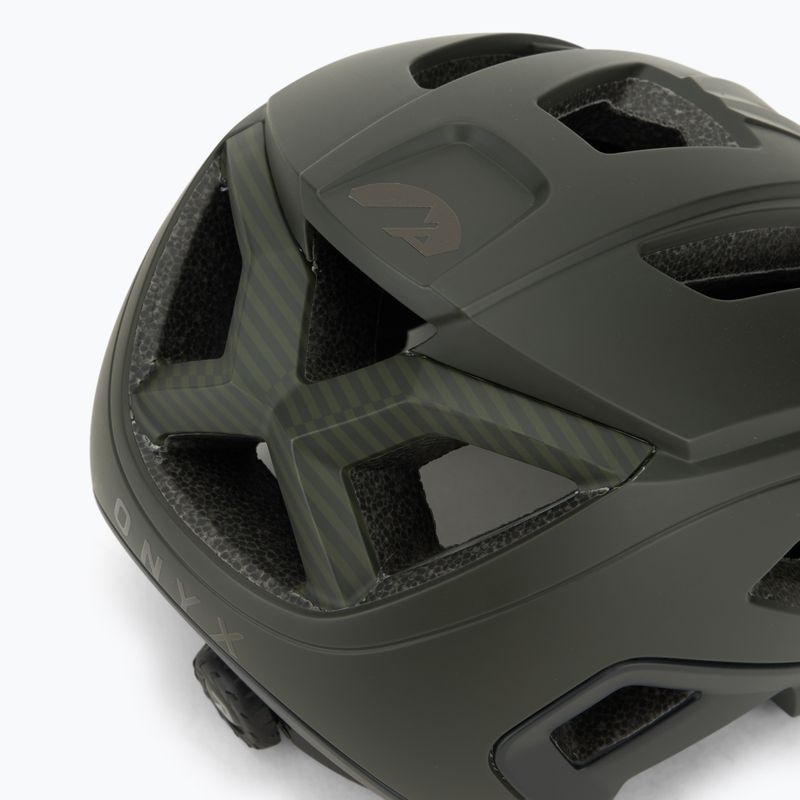 Cyklistická přilba Rogelli Advntr Onyx Mtb army green 8
