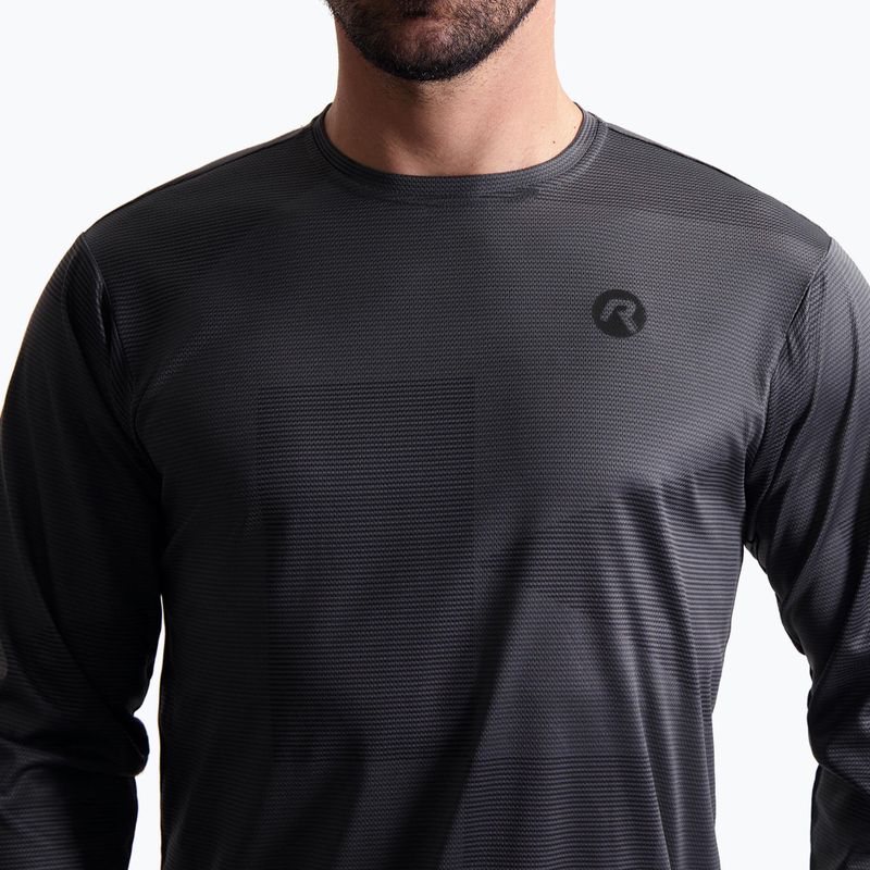Pánské cyklistické tričko longsleeve Rogelli Advntr Core grey 3