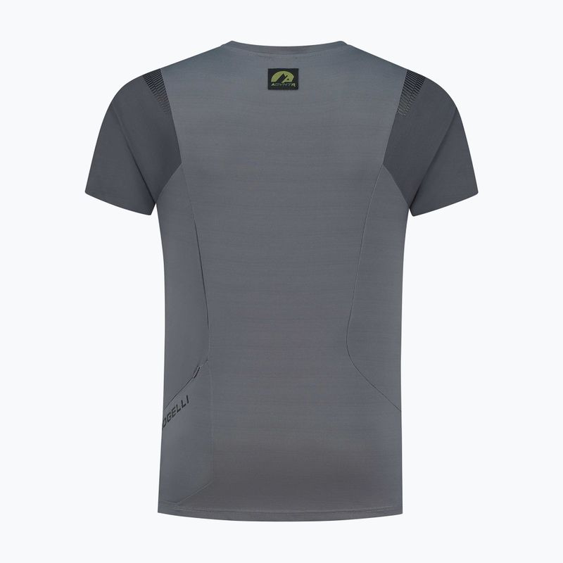 Pánský cyklistický dres Rogelli Advntr Distance grey 5