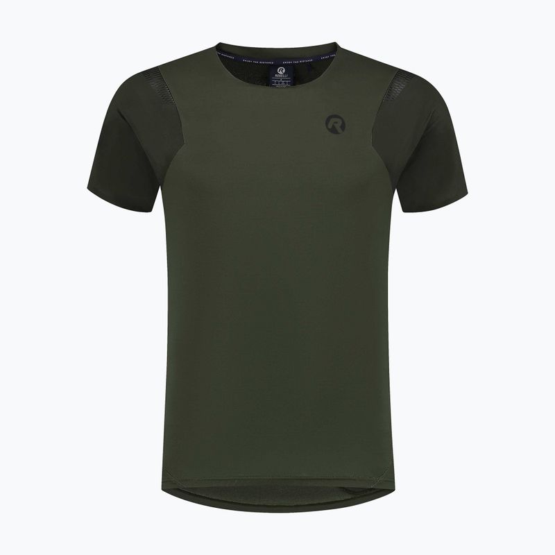 Pánský cyklistický dres  Rogelli Advntr Distance green/black 4
