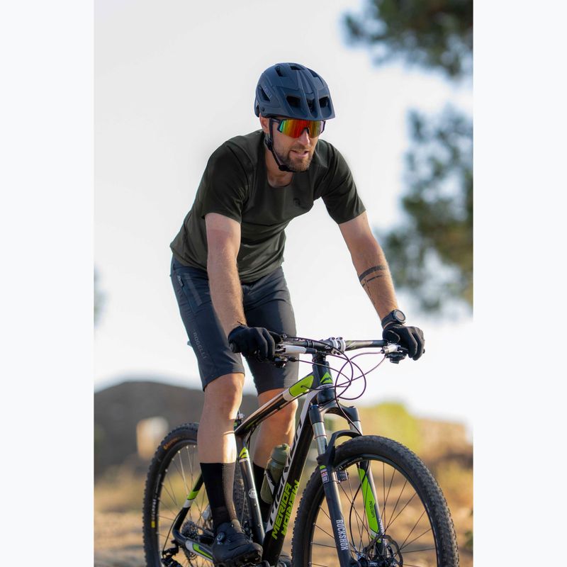 Pánský cyklistický dres  Rogelli Advntr Distance green/black 7
