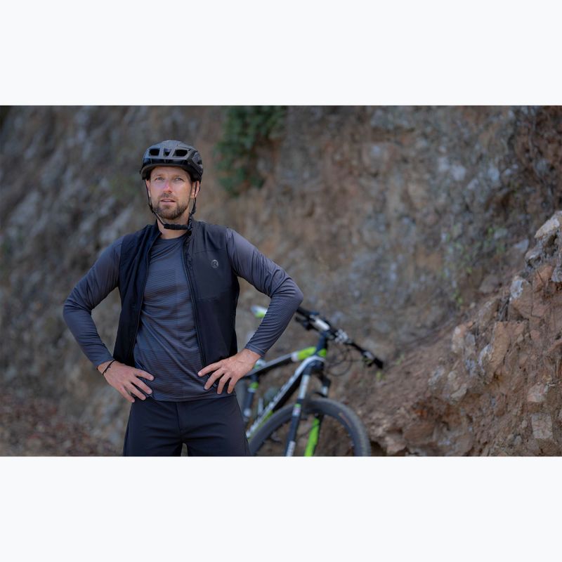 Pánská cyklistická vesta Rogelli Advntr Insulated black 9